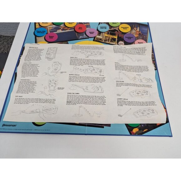 Fun House Board Game REPLACEMENT Game Board & Instructions - Picture 3 of 6